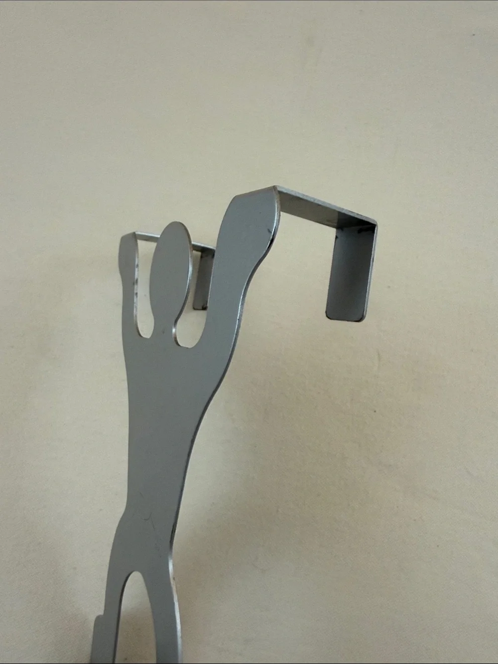 Silver Man over door Hook / Organizer